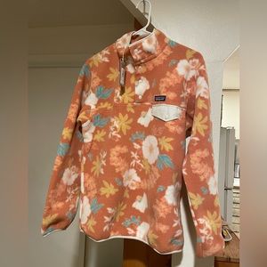 Patagonia Fleece Synchilla Pullover Womens M Toasted Peach (new w/ tags)